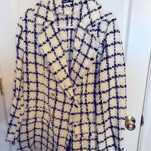 SHEIN Curvy unlined jacket.